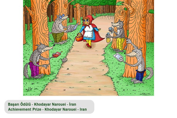 6. Uluslararası Yeşilay Karikatür Yarışması’nda kazananlar açıklandı