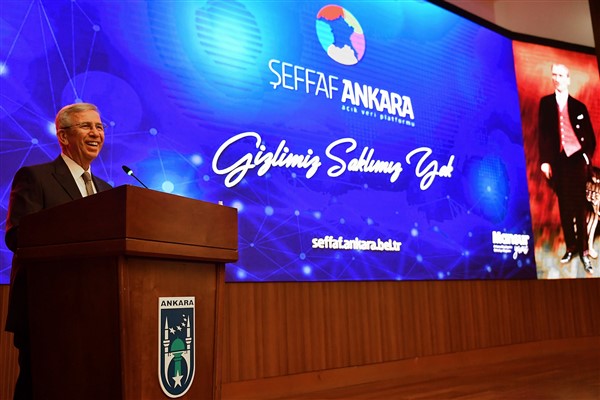 Harita tabanlı açık veri paylaşımı, ‘Şeffaf Ankara’ başladı