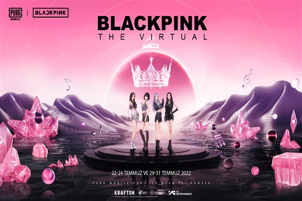 K-Pop grubu BLACKPINK ilk sanal konserini PUBG MOBILE’de veriyor