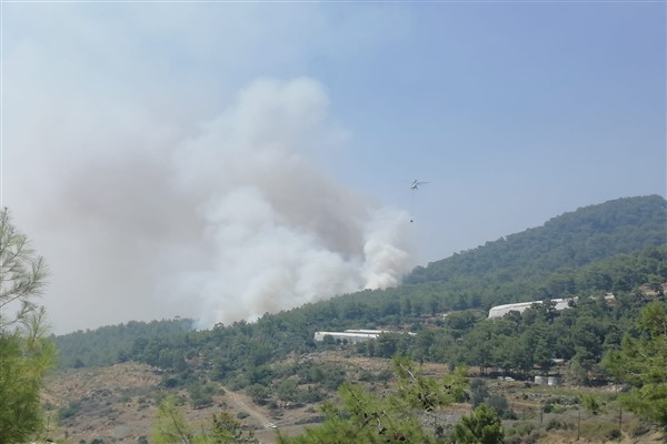 Mersin'de orman yangını