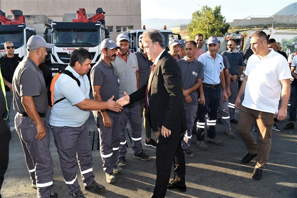 Başkan İduğ’dan bayram turu
