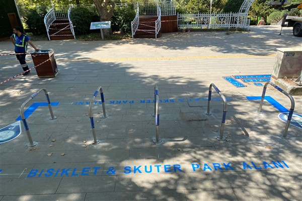 Elektrikli skuterların park sorunu çözülüyor