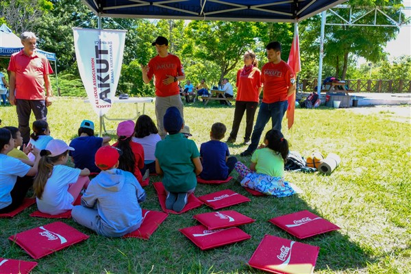 Eskişehir'den çocuklara doğada eğlenceli eğitim