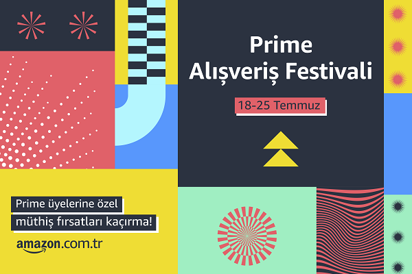 Amazon’un en büyük alışveriş etkinliği, Prime Alışveriş Festivali başladı