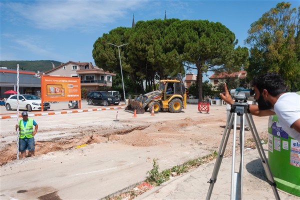 Urla Çeşmealtı'nda su baskınları bitecek