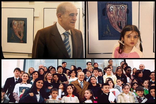 4 yaşındayken Sakıp Sabancı ile bir araya gelen Alinda Ağa şimdi Sabancı mezunu