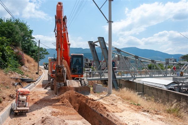 Menderes’in altyapısı güçleniyor