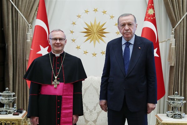 Cumhurbaşkanı Erdoğan, Vatikan Büyükelçisi Solczynski’yi kabul etti