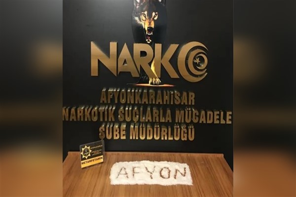 Afyonkarahisar’da uyuşturucu operasyonu