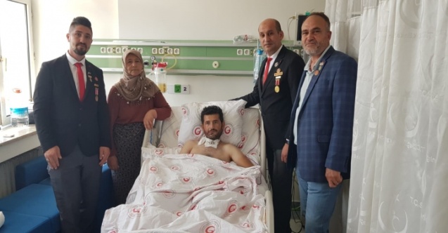 Yaralı askerimizden iyi haber geldi
