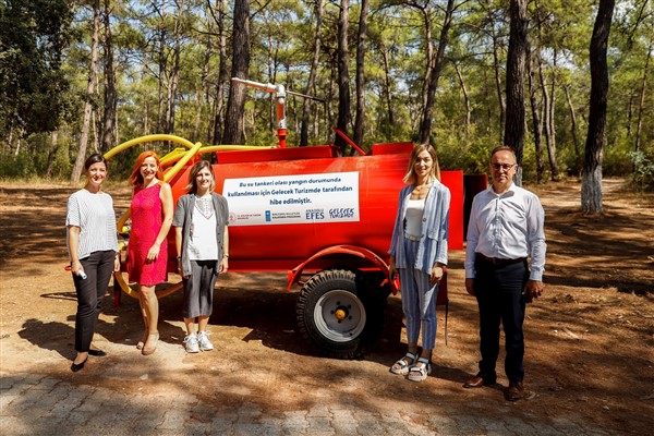 Gelecek Turizmde’den Muğla’da orman yangınlarıyla mücadeleye destek