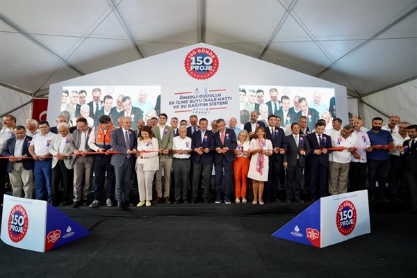4,5 milyon İstanbulluya hizmet edecek proje tamamlandı