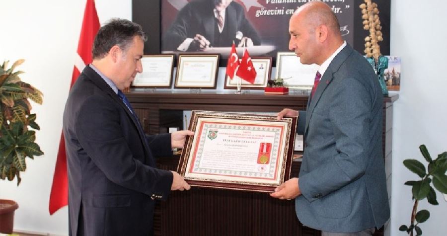 Şehit aileleri ve Gaziler'den Kapankaya’ya veda ziyareti