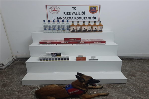 Rize'de kaçakçılık operasyonu