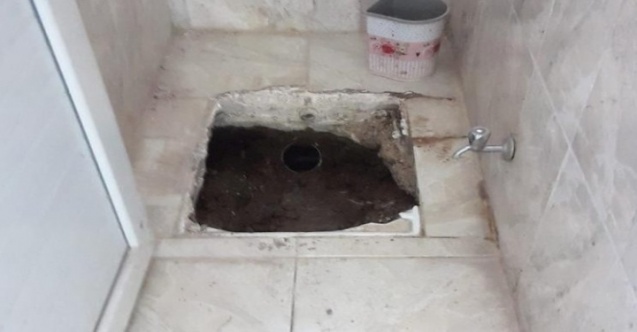Afyon da Şaşırtıcı Hırsızlık Tuvalet Taşını Çaldılar
