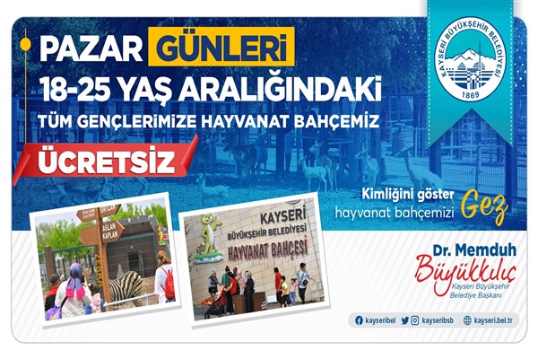 Kayseri'de ‘genç ve öğrenci dostu’ anlayışı