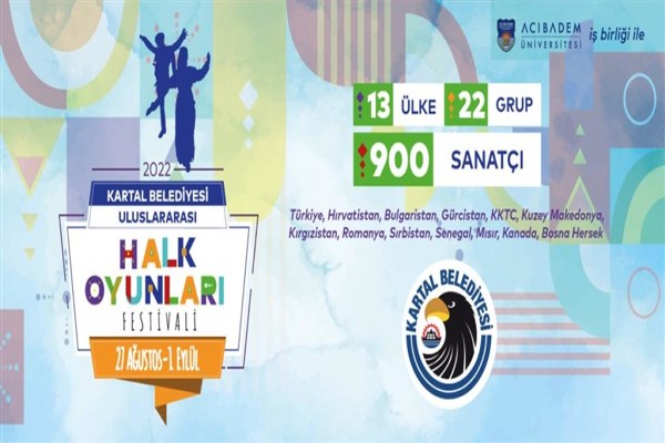 Kartal’da “Uluslararası Halk Oyunları Festivali” başlıyor