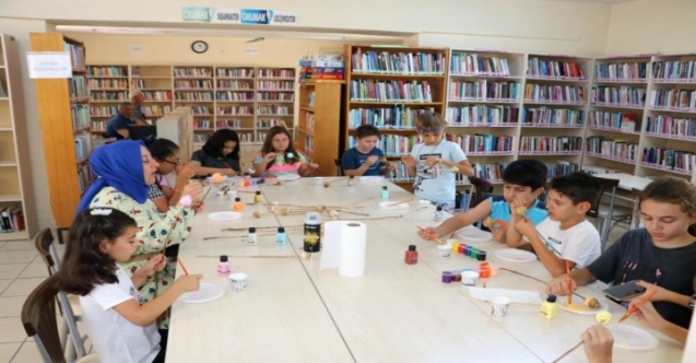 Miniklere yönelik ‘Haşhaş Boyama’ etkinliği