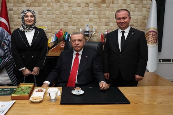 Cumhurbaşkanı Erdoğan'dan Uluçay'a teşekkür