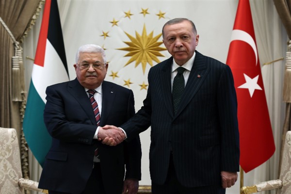 Cumhurbaşkanı Erdoğan, Filistin Devlet Başkanı Abbas ile ortak basın toplantısı düzenliyor
