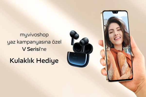 myvivoshop siparişlerinde vivo V Serisi’ne TWS kulaklık hediye
