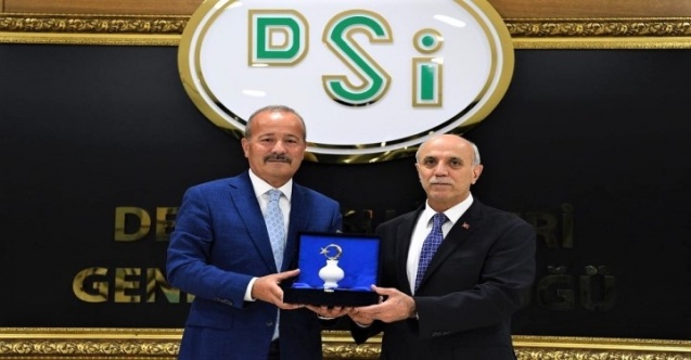 Taytak DSİ Genel Müdürü Akca’yı Ziyaret Etti