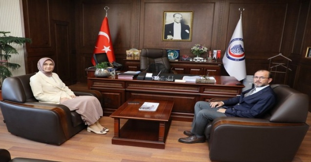 Vali Yiğitbaşı, AFSÜ Rektörü Okumuş’u Ziyaret Etti