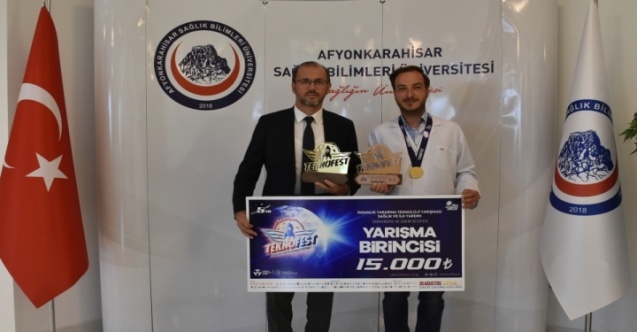 AFSÜ Akademisyeni TEKNOFEST’te Türkiye Birincisi Oldu