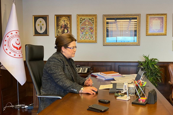 Bakan Yanık: “2,1 milyar TL yaşlı aylığı ile engelli aylığını hesaplara yatırdık”