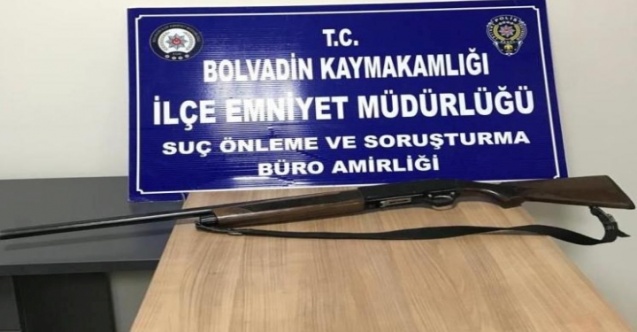 Maganda son anda yakalandı