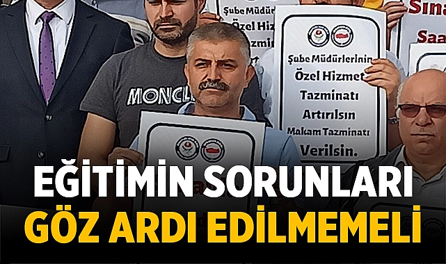 Eğitim çalışanlarının mali ve özlük hakları iyileştirilmelidir