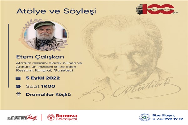 Etem Çalışkan Bornovalılarla buluşacak
