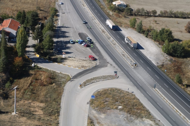 Gökyüzünden Afyonkarahisar Trafiği Denetlendi