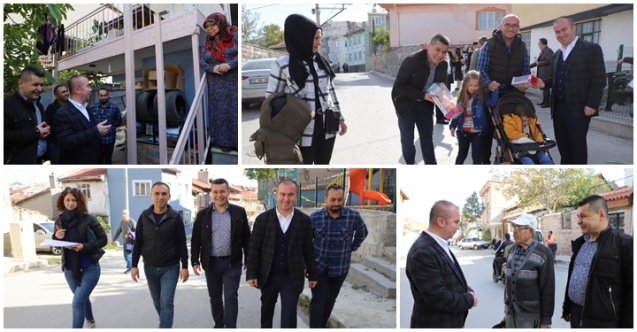 AK Parti Afyonkarahisar Teşkilatları 18 İlçede Aynı Zamanda Üye Ziyaretinde Bulundu
