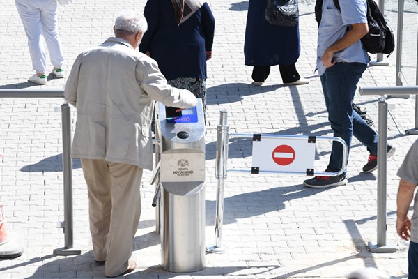 Konya’da turnike sistemiyle karbon emisyonu 53 bin 351 gram azaldı