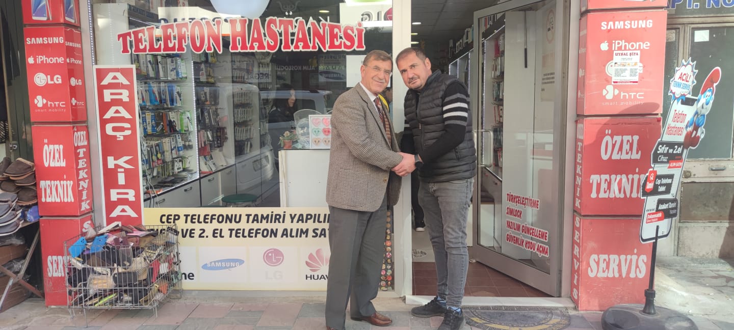 ERTAŞ ESNAF ZİYARETLERİNDE BULUNDU.