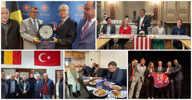 Belçika Büyükelçiliğine Ve Brüksel Başkonsolosluğuna Ziyaret