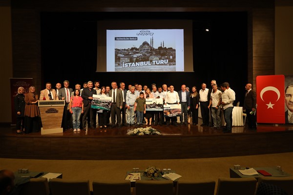 Gaziantep'te Muhtarlar Bilgi Yarışması yapıldı