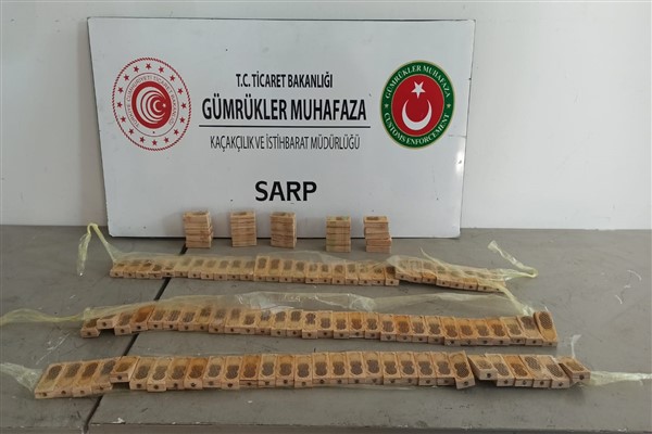 Sarp Sınır Kapısı'nda kaçak bal operasyonu