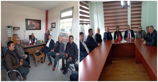 İYİ Parti Ziraat Odası ve Süt Birliği’ne Ziyarette Bulundu