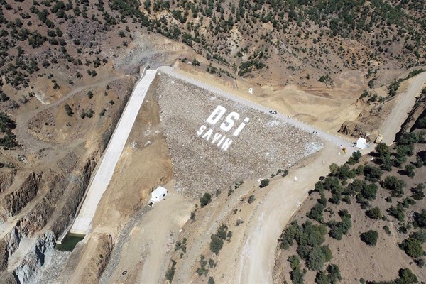 Sayık Barajı'nın inşası tamamlandı