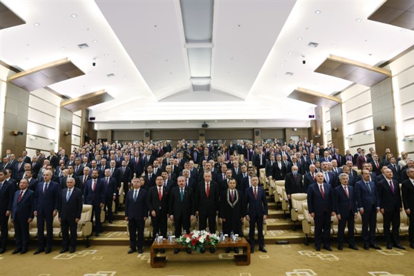 Cumhurbaşkanı Erdoğan, AYM üyesi Muhterem İnce'nin yemin törenine katıldı