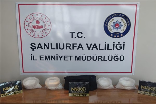 Şanlıurfa'da uyuşturucu operasyonu
