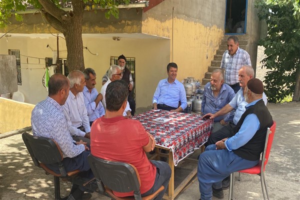 CHP Milletvekili Tutdere'den Sincik köylerine ziyaret