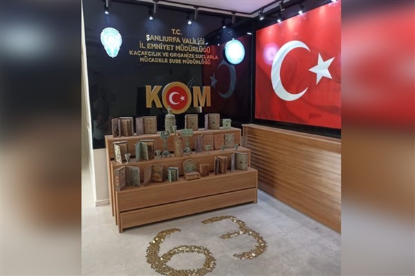 Şanlıurfa'da tarihi eser operasyonu