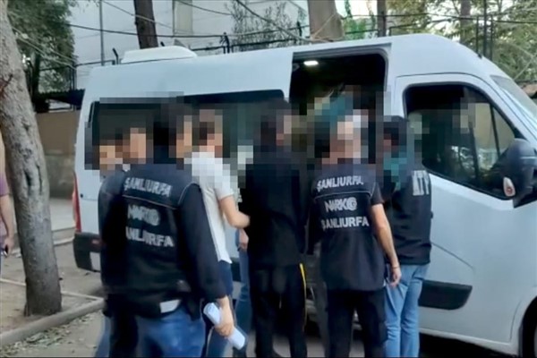Şanlıurfa'da uyuşturucu operasyonu