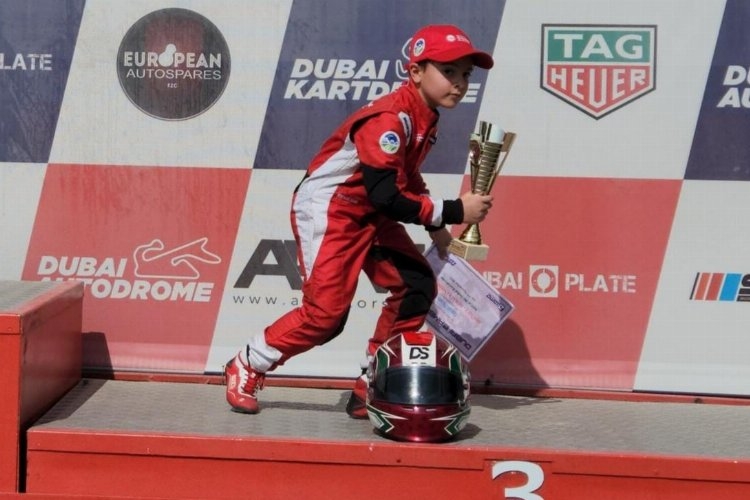 Sakaryalı karting sporcusu Dubai’den başarıya imza atarak döndü
