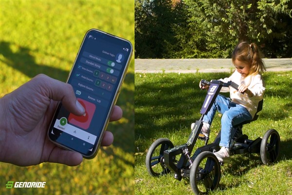 Dünyanın ilk elektrikli çocuk bisikleti projesi 'Genoride' yatırımcı arıyor