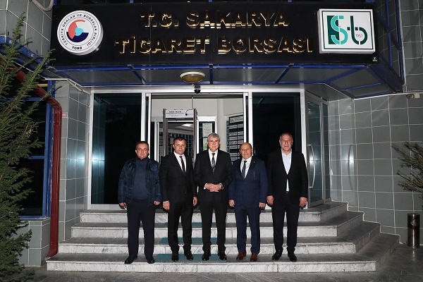 Başkan Yüce’den Sakarya Ticaret Borsası’nda iş birliği mesajı