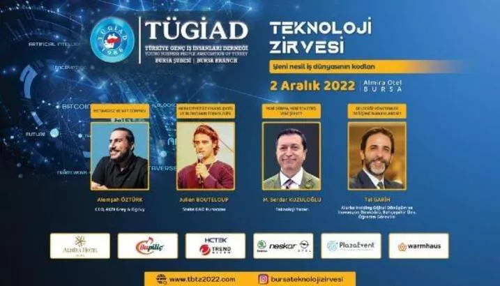 Bursa'da Teknoloji Zirvesi2 Aralık'da düzenlenecek
